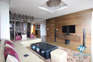 Apartment with nice furniture available for lease in Ciputra, Tay Ho, Hanoi- fully furnished
